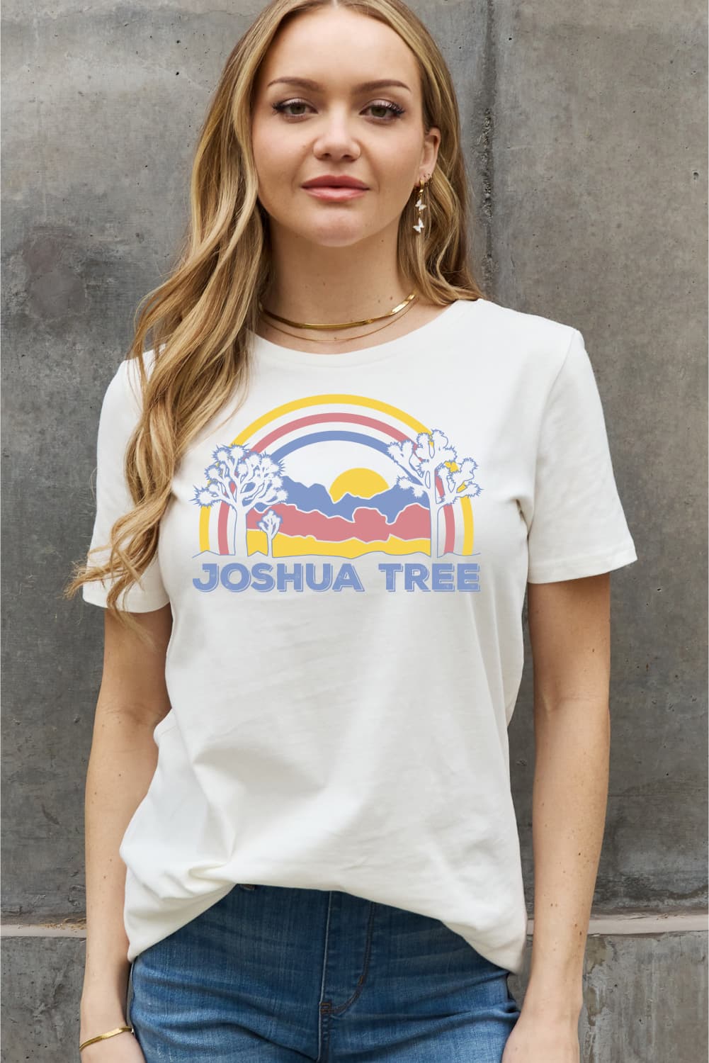 Simply Love Full Size JOSHUA TREE Graphic Cotton Tee