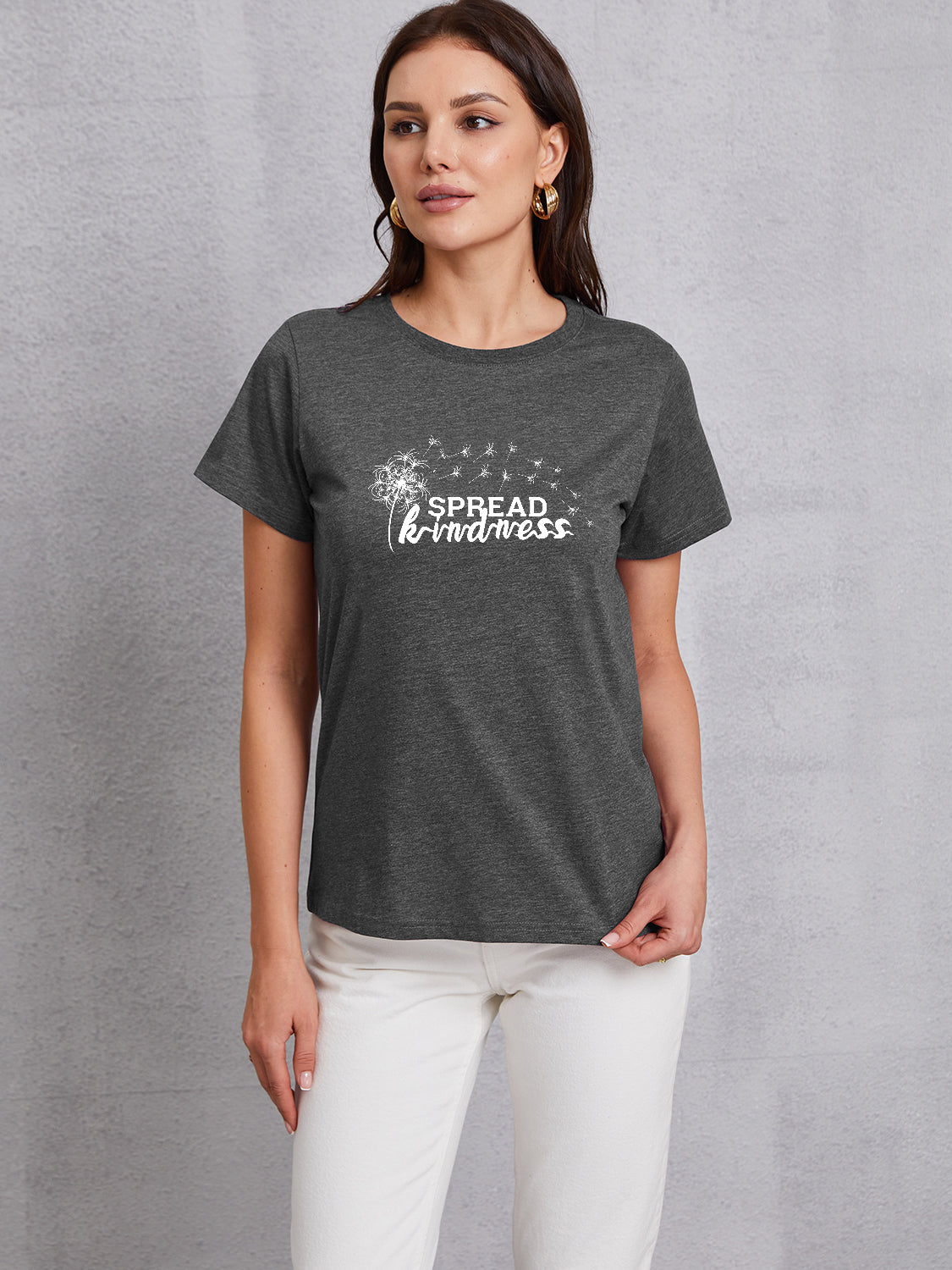 SPREAD KINDNESS Round Neck T-Shirt