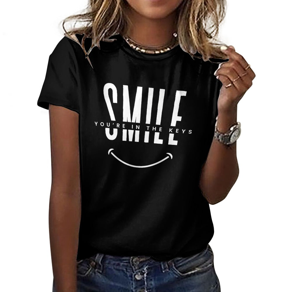 Smile You're in The Keys Woman's Tee
