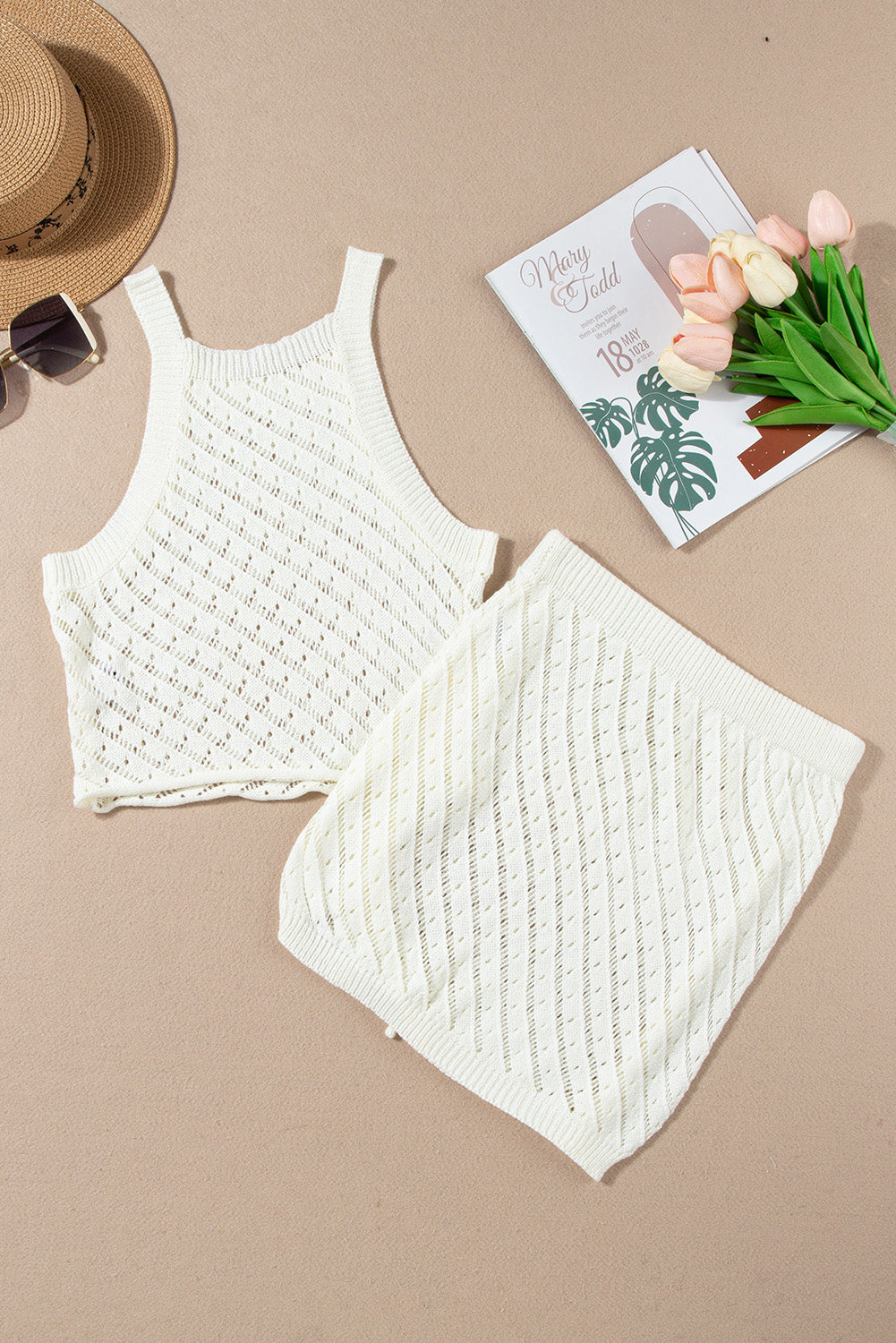 Crochet Cropped 2 Beach Dress