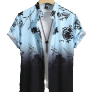 Men's Patterned S/S Shirt