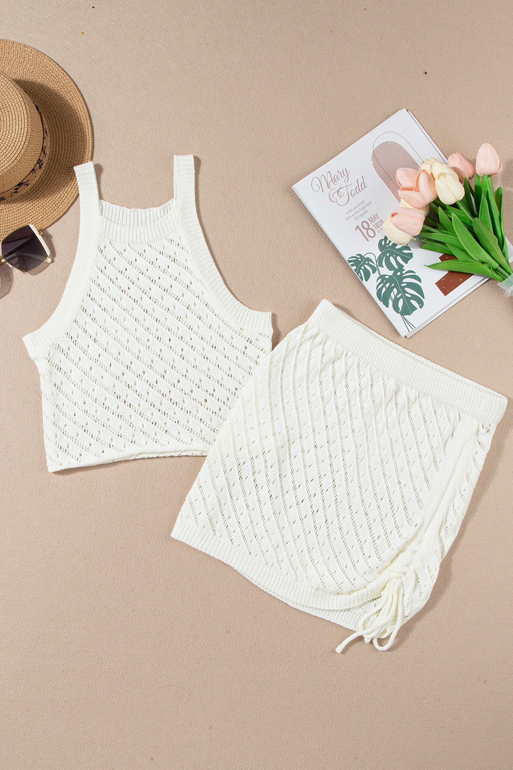 Crochet Cropped 2 Beach Dress