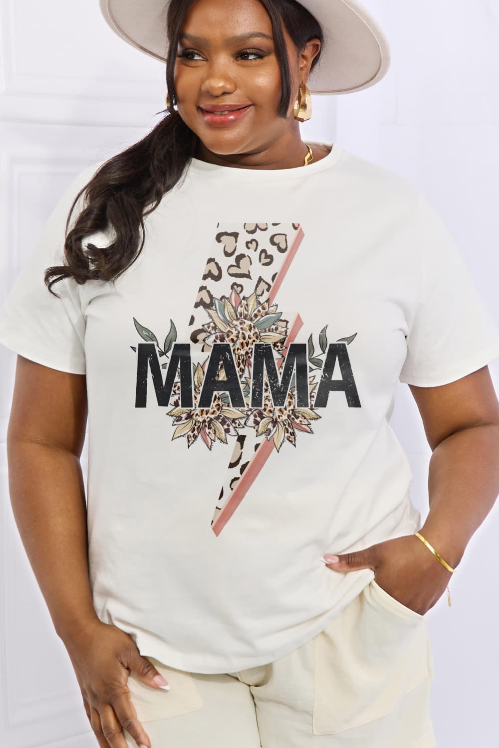 Simply Love Full Size MAMA Graphic Cotton Tee