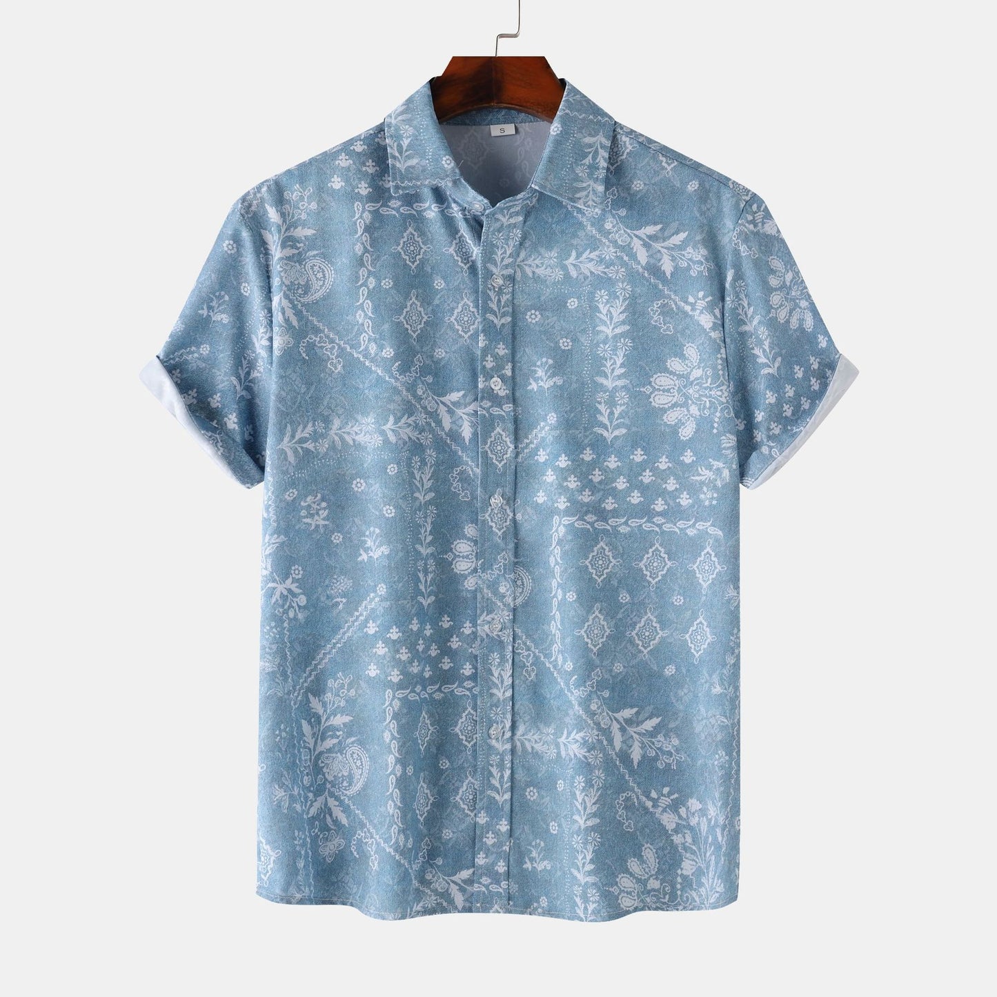 Printed Collar Shirt