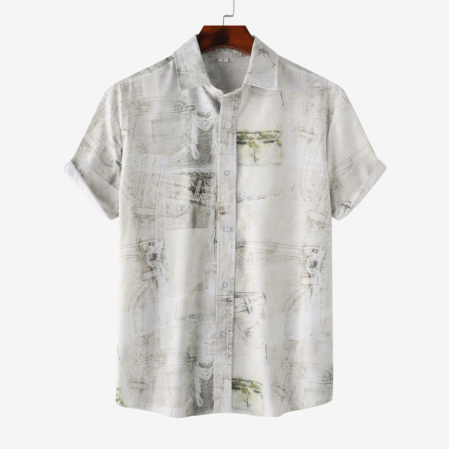 Printed Collar Shirt