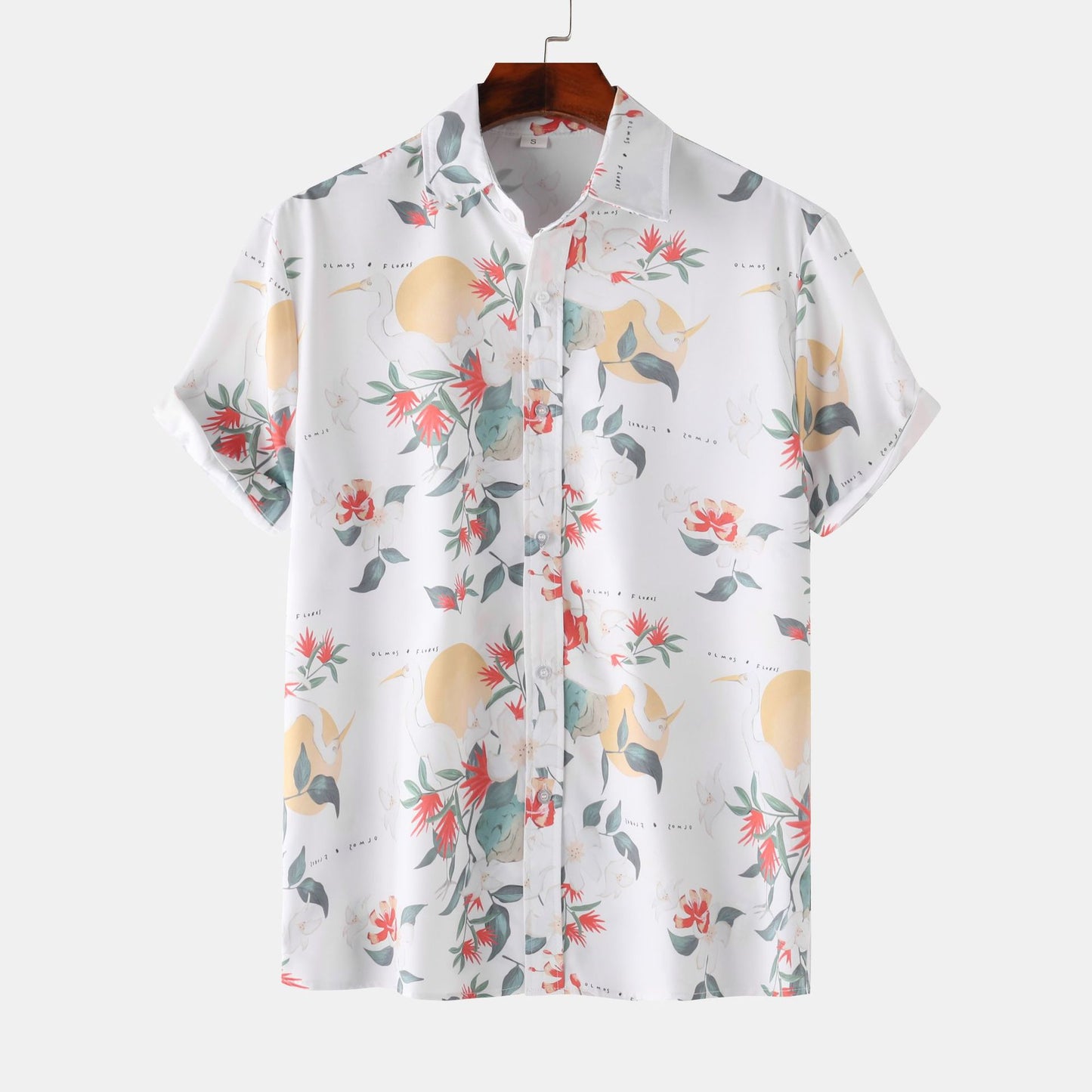 Printed Collar Shirt