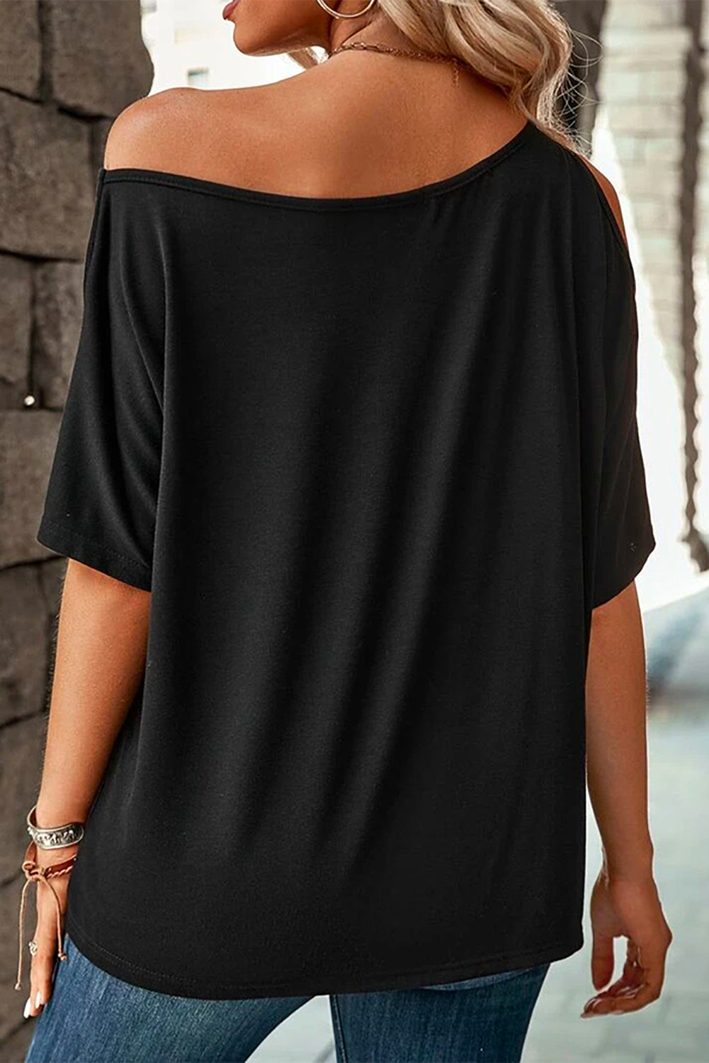 Asymmetrical Loose T-Shirt