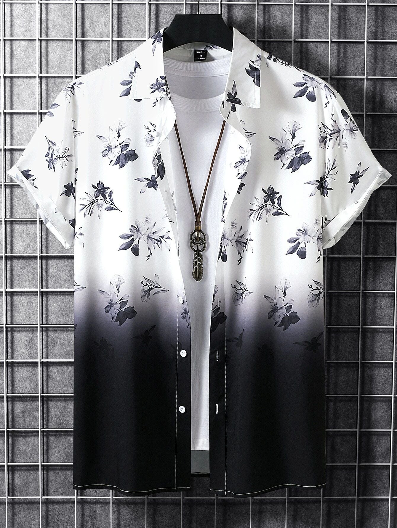 Bohemian Floral Print Shirt