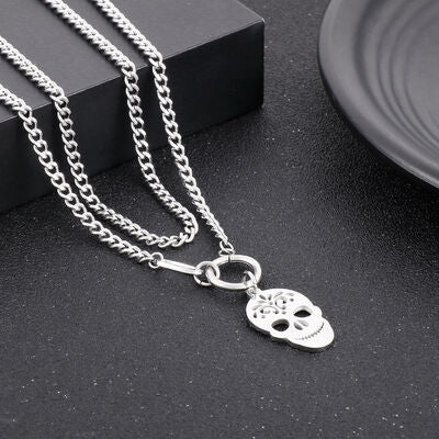 Skull Shape Pendant Necklace