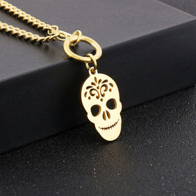 Skull Shape Pendant Necklace