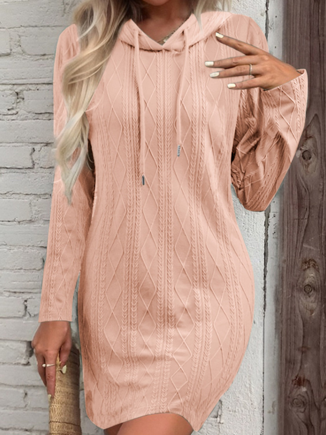 Hooded Sweater Dress