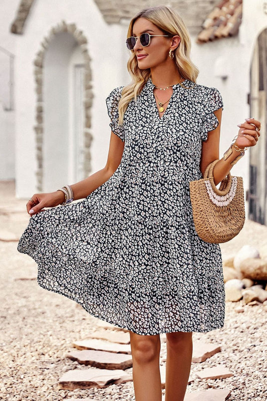 Floral Tiered Dress