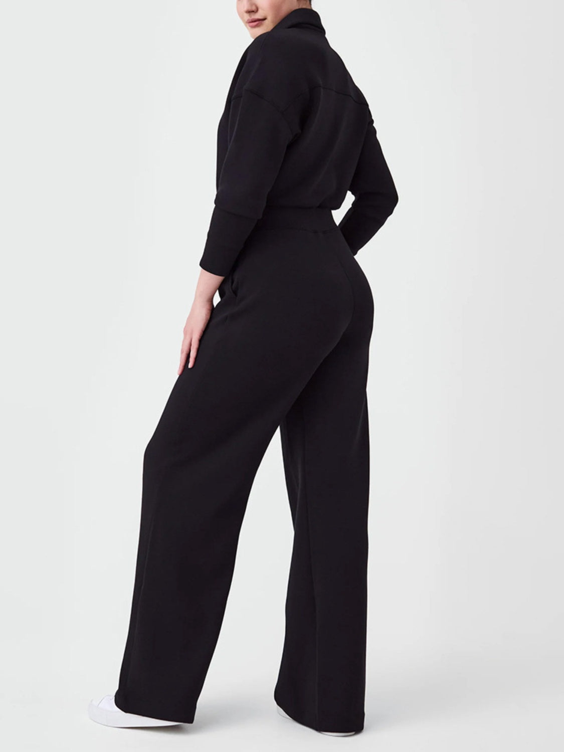 Zip Up L/S Jumpsuit