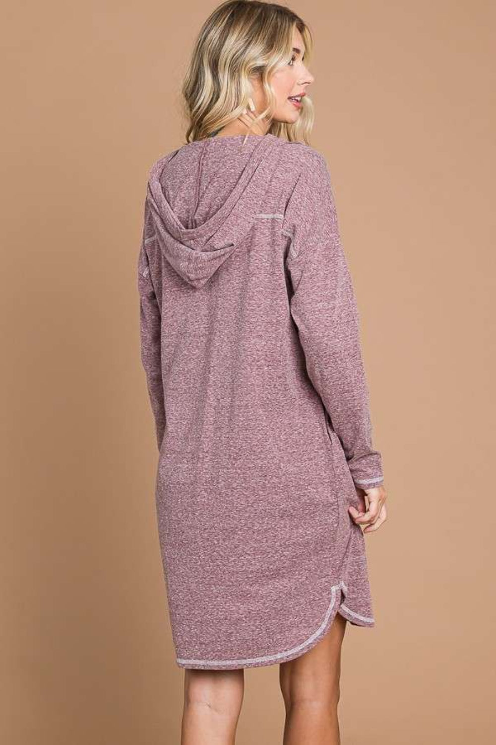 Hooded Sweater Dress