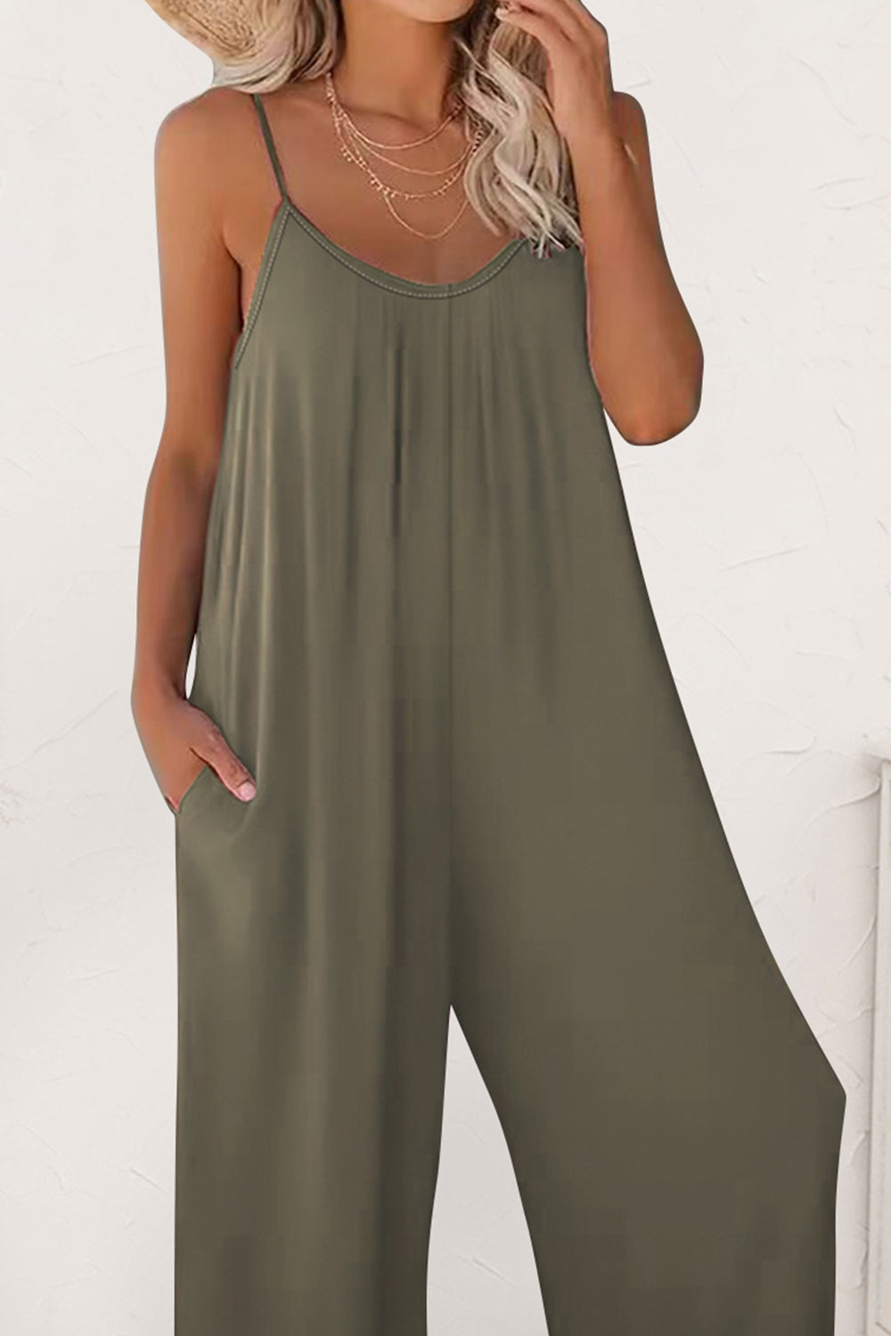 Spaghetti Strap Jumpsuit