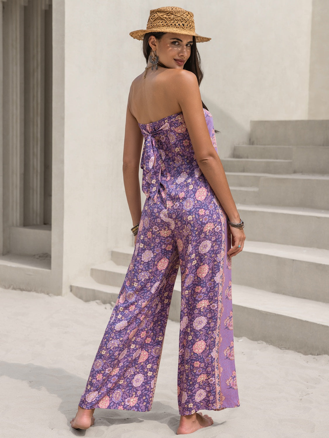 Tube Wide Leg Jumpsuit